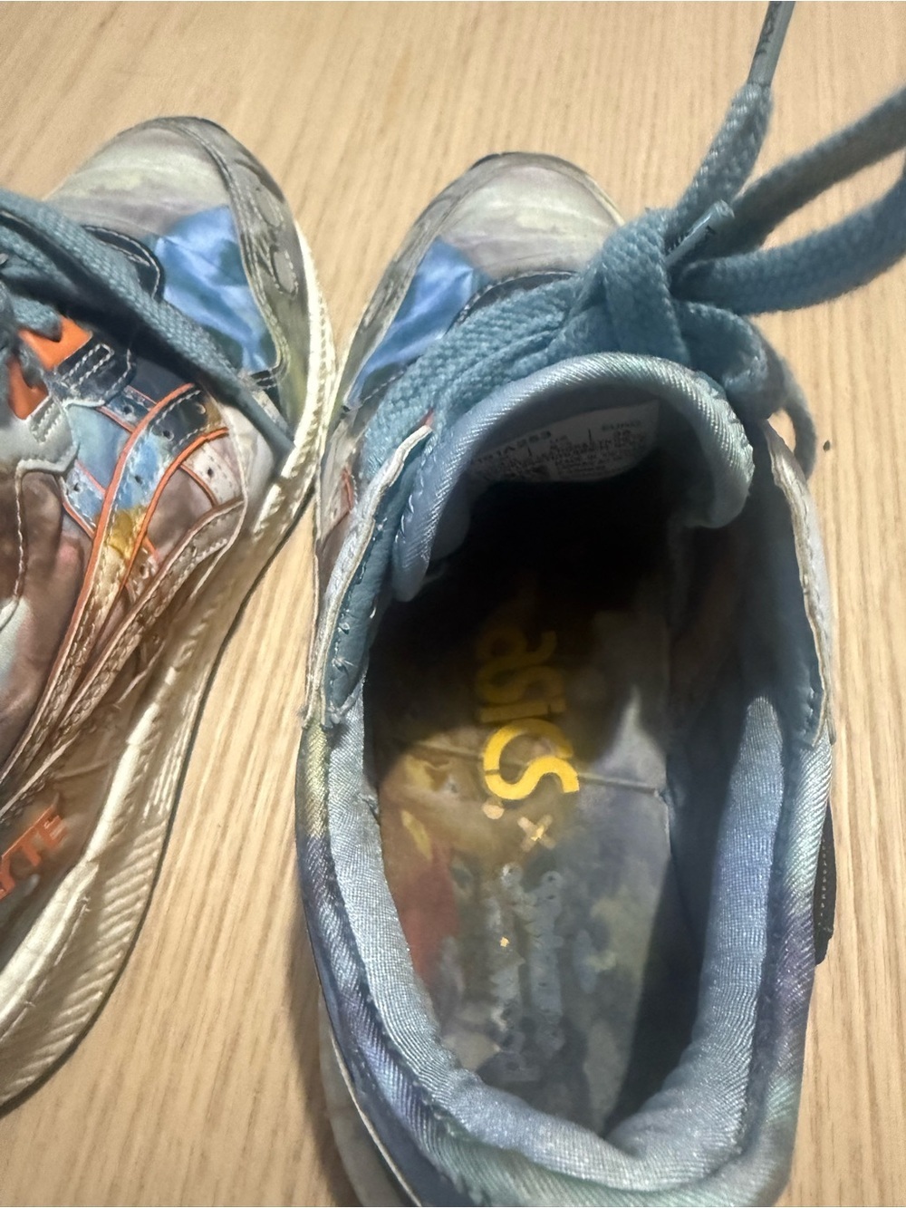 Men’s Asic Hyper Gel Lyte Vivianna Westwood collab sneakers. excellent condition - Picture 8 of 9